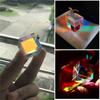 Optical Glass X-cube Dichroic Cube Prism RGB Combiner Splitter Educational Gift