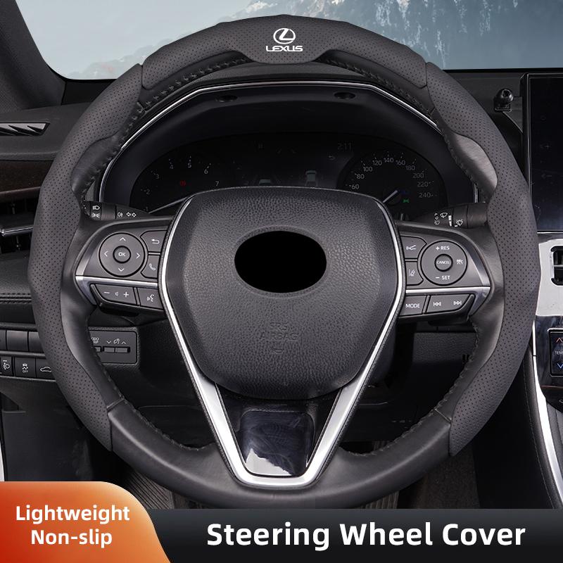 Car Steering Wheel Cover For Lexus RX330 IS250 Ct200h ES300h RX350 Thin Anti Slip Steering Wheel Cover Car Interior Accessories