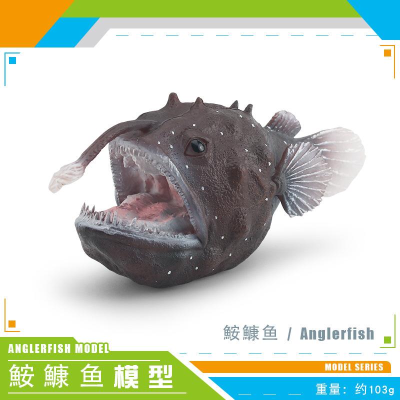 Симуляция Морской Жизни, Игрушка Модель Рыбы, Морской Черт, Рыба Жаба, Групер, Украшение Животное Подводного Мира