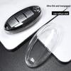 Nissan Key Cover: Compatible with Sylphy, Lavida, Qashqai, Teana, Kicks, Sunny - Transparent Key Shell Bag