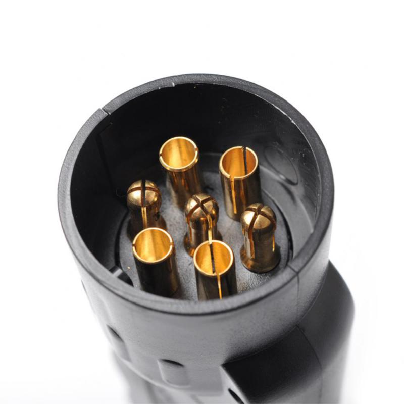 12 В 7-контактный автомобильный и прицепной буксировочный фонарь штекер и гнездо кабель тестер цепи электропроводки