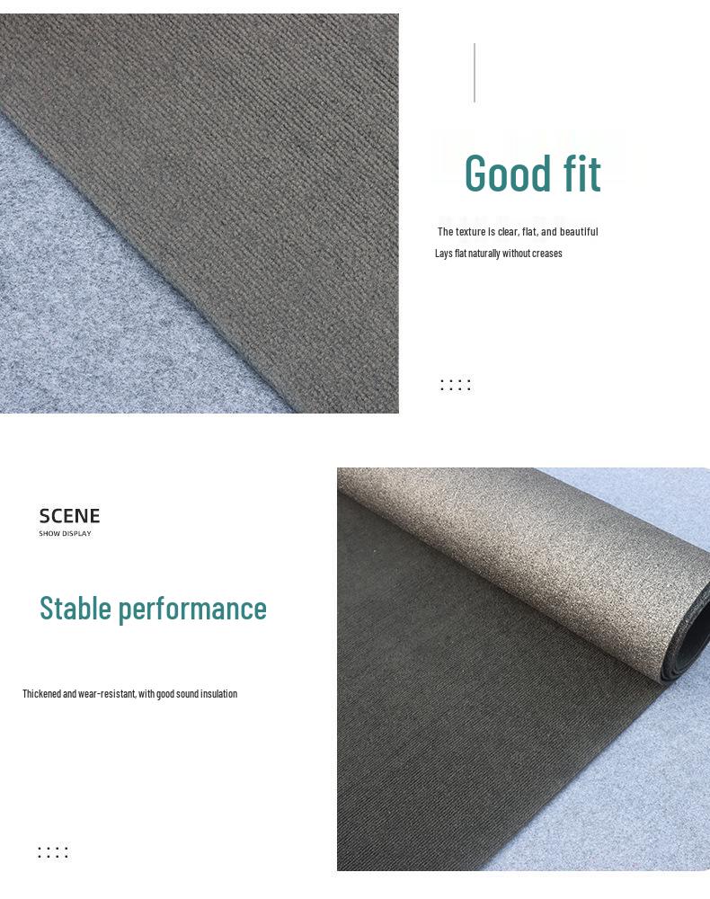 B1 Grade Fireproof Carpet for Billiard Halls and Cinemas