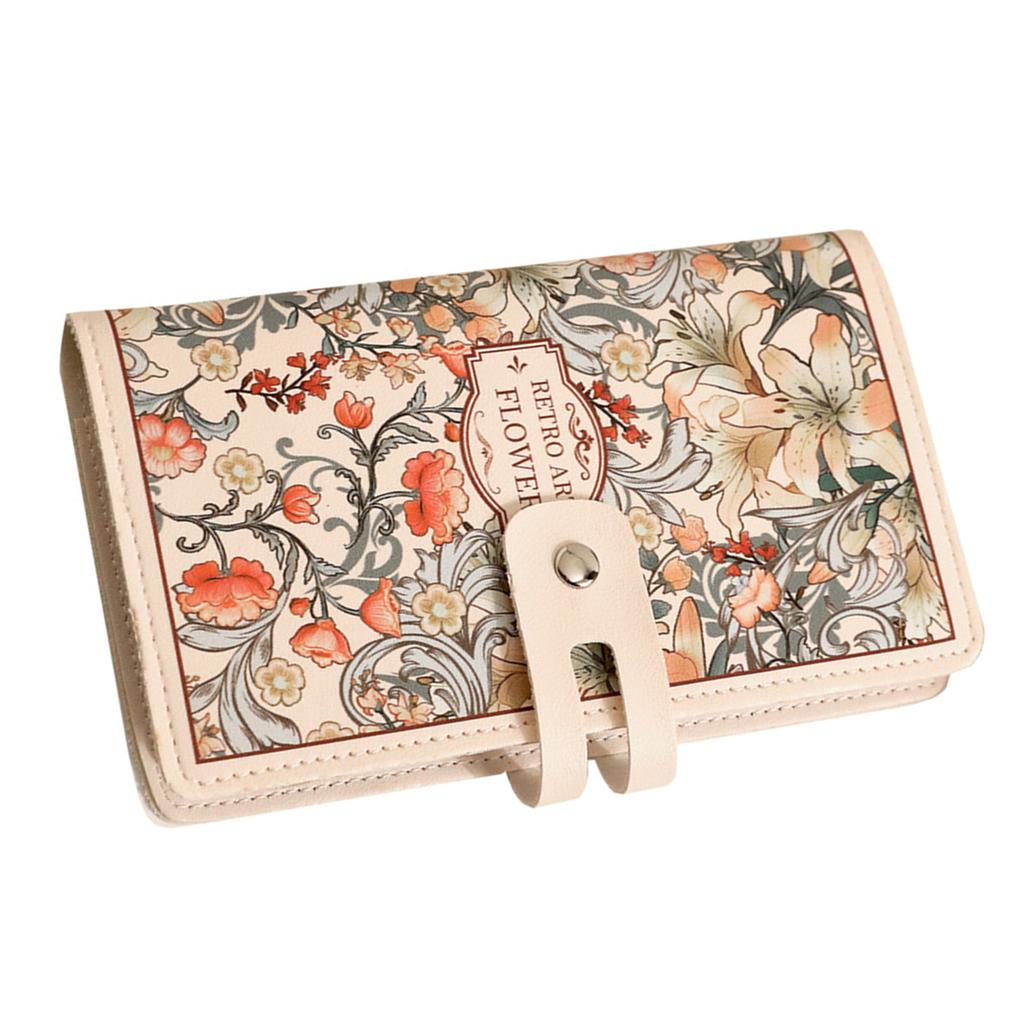 Стильный держатель для ПВХ-карт для женщин с органайзерами большой вместимости на 20 слотов, водонепроницаемый чехол для хранения документов