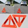Plastic Car Emergency Breakdown Warning Foldable Triangle Reflective Stop Sign Reflector Red Safety Hazard Car Tripod
