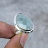 Alexandrite Quartz Gemstone Handmade 925 Sterling Silver Ring Size 9.5 M-262