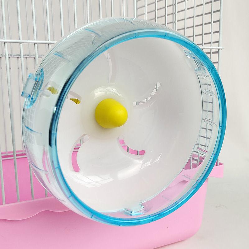 Silent Hamster Running Wheel: Cage Spinner & Exercise Ball for Golden Hamsters - Essential Toy for Hamster Supplies