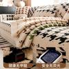 Qianniao Geshu Cotton Lint Sofa Cushion Winter Non-Slip Seat Cushion  New Sofa Full Cover Cloth Towel Cross-Border