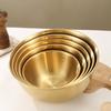 3шт контейнеры для пищевых продуктов из нержавеющей стали золото и серебро кухонная посуда набор мисок для смешивания