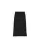 320 Showroom Banding Slit Ribbed Span Long Skirt Deep Navy