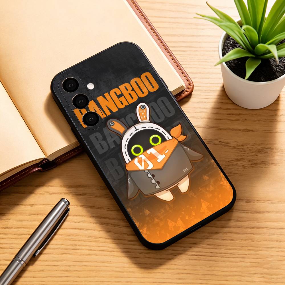 Bangboo Zenless Zone Z-zero Чехол для телефона Черный Силиконовый Мягкий Для Samsung Galaxy A73,A72,A71,A70,A53,A52,A51