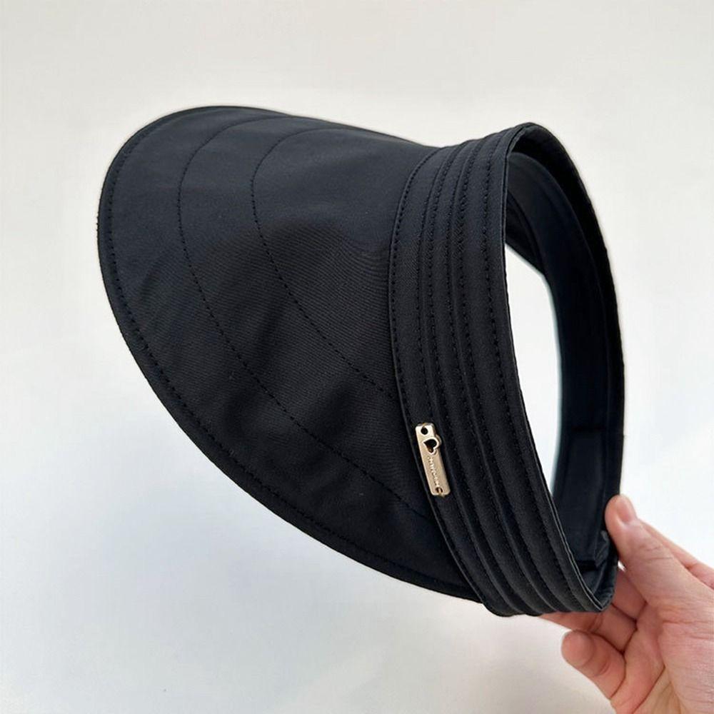 Шляпы Козырек от солнца Кепка с козырьком Солнцезащитные шляпы Солнцезащитные мужские шляпы Пустой цилиндр Женская кепка Спортивные шляпы