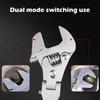 Flexible Telescopic Shaking Head Wrench with Rotating Head Torque Wrench  Household Maintenance
