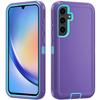 Heavy Duty Armor Defender Case for Samsung Galaxy A57/37/27/17/07 A56/36/26/16/06/55/35 Support Wireless Charge Ott Box Cover