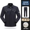 Mens Cotton Workwear Set Durable Workshop Electrician Labor Uniform
