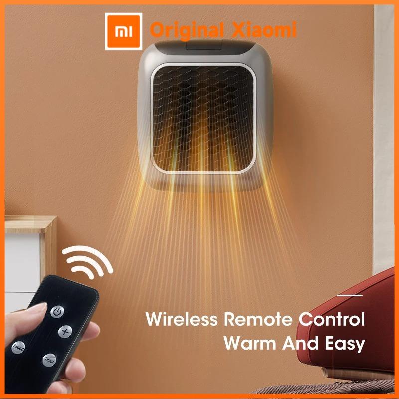 Xiaomi Керамический нагреватель PTC Настенный Настольный Портативный с Пультом Дистанционного Управления для Ванной Комнаты Домашнего Офиса Быстронагревательный Вентилятор