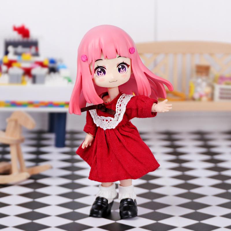 Кукла Ob11 Платье Лолита Коллекция Платьев Набор Одежды для Obitsu11 GSC Molly 1/12 Одежда для Кукол Аксессуары для Кукол Новый 3 Цвета Милый Экшн