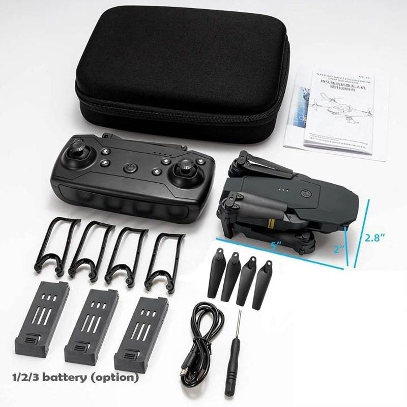 Новый дрон E58 Pro с широкоугольной камерой 4K HD, передача фото/видео в реальном времени, дрон с длительным полетом, управление мобильным Wi-Fi