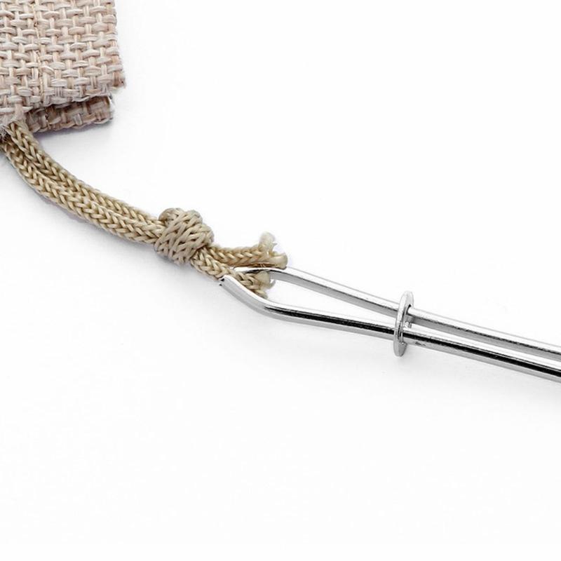 Pack Of 5 Elastic Band Threader Drawstring Threader Tweezers Easy Quick Insert Rope Threader Clip For Hoodies Pants