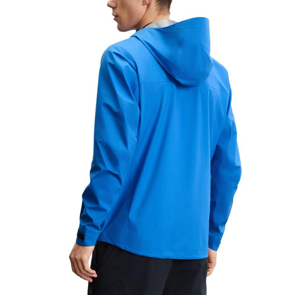 FILA Breathable Windbreaker Jacket Men's Afternoon Glamor Blue A11M527702FBU