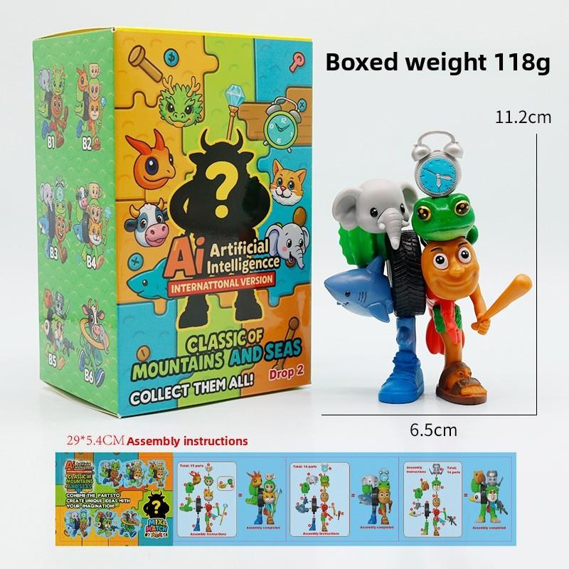 Тунтунгтунгсахур Креативная модель игрового персонажа Настольное украшение Орнамент для декора столешницы