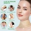 Castor Oil Neck Pack Elastic Band Improve Sleep Reusable Convenient Wrap Self-conditioning Scarf Care Products