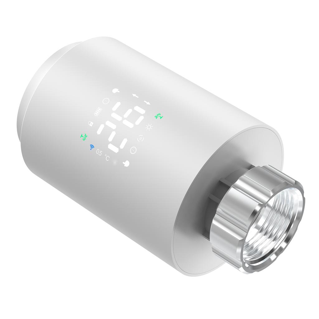 Термостатический радиаторный клапан Умный радиаторный клапан Интеллектуальный термостатический клапан Светодиодный дисплей