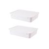 1/2 Pieces Air Tight Dough Proofing Box with Cover Food Grade Proofing Container Sturdy Food Storage Container Bread Making