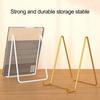 Металлическая стойка для хранения фоторамка держатель дисплея высокая устойчивость треугольный дизайн