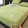 2026 Горячая плюшевая теплая простыня на резинке покрывало фланель утолщенная кровать матрас чехол протектор простыни без наволочки
