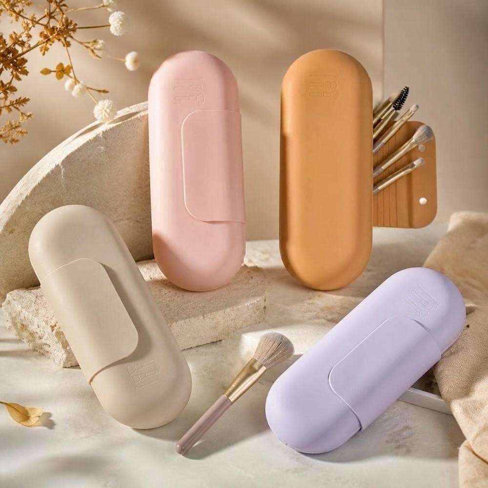 Waterproof Makeup Brush Holder Makeup Brush Storage Pouch Travel Beauty Tool Storage