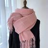 Scarf Ladies Fall and Winter Thickens Warm Neck Scarves Fashion Scarves Cloth Fanta and Fringed Blankets Women's Winter Shawls