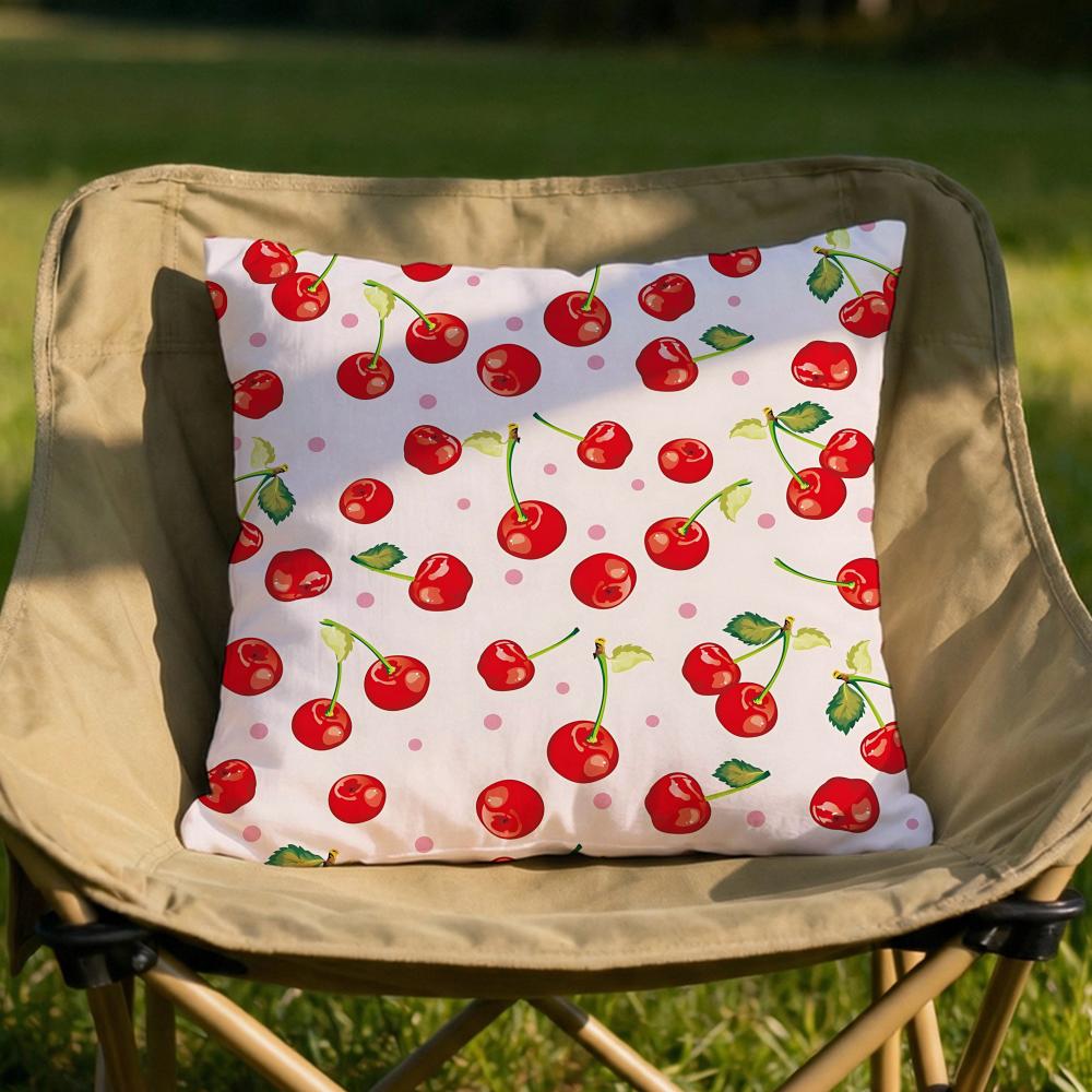 fresh fruits Cushion Cover Soft Reversible Durable Pillow Cover MultiScene Use for Home Car Daily Comfort