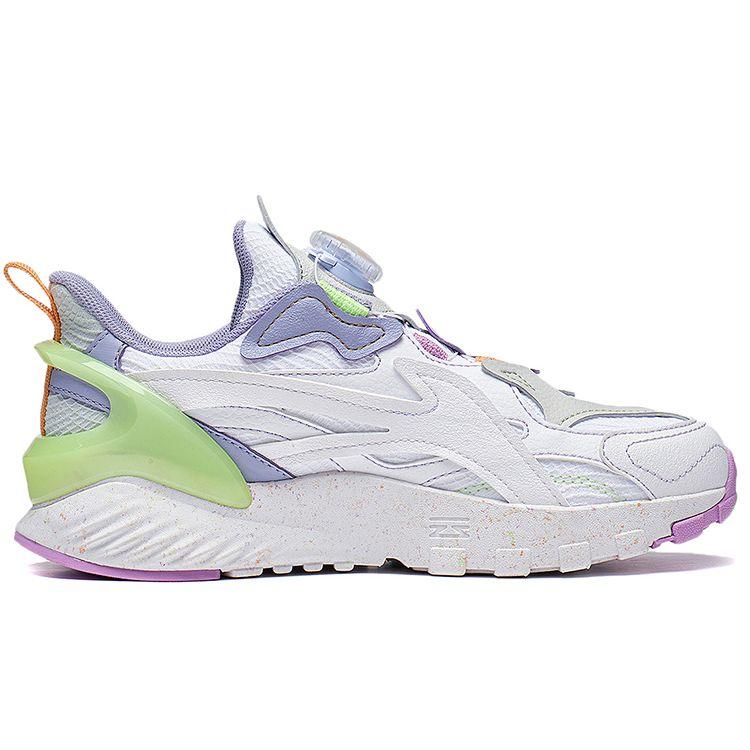 Li-Ning Cloud Shock Absorbing Прочные Легкие Дышащие Нескользящие Повседневные Туфли Детские Туфли Синие Белые YKCT086-2