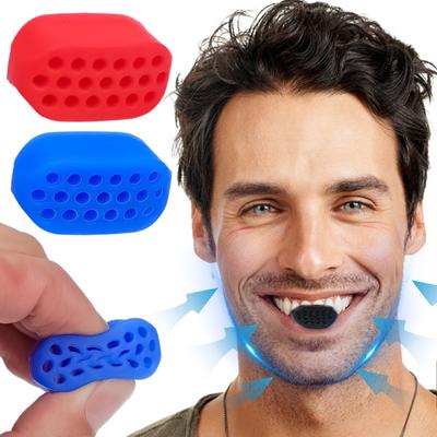 Masseter Ball Jaw Trainer Fitness Slimming Face Deep Facial Face Muscle Trainer Силиконовый тренажер для жевания Устройство для похудения