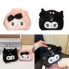 Kuromi Plush Makeup Bag With Animal Pattern For Kids Girls Boys Storage