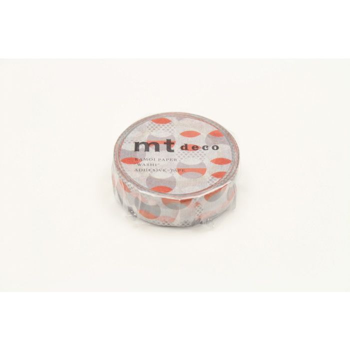 Masking Tape MT cercles orange - overlapped orange