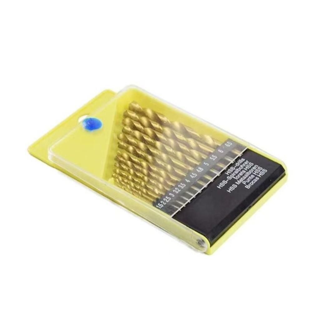 Multi-Purpose Twist Drill Bits High-Speed Steel Drill Bit Set Masonry Drill Bits For Hard Metal