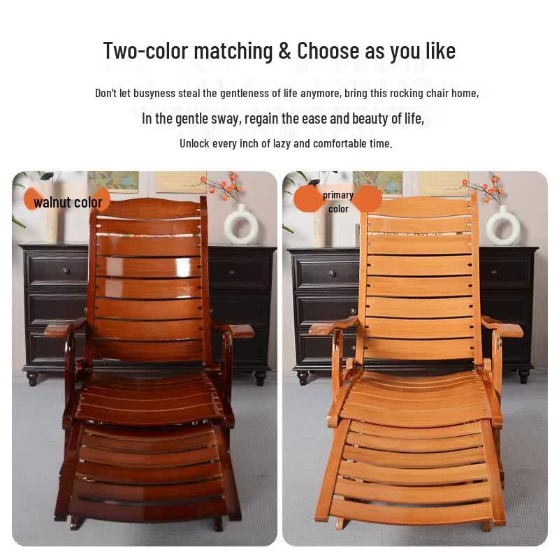 Wenzhiwu Thickened Widened Rocking Recliner