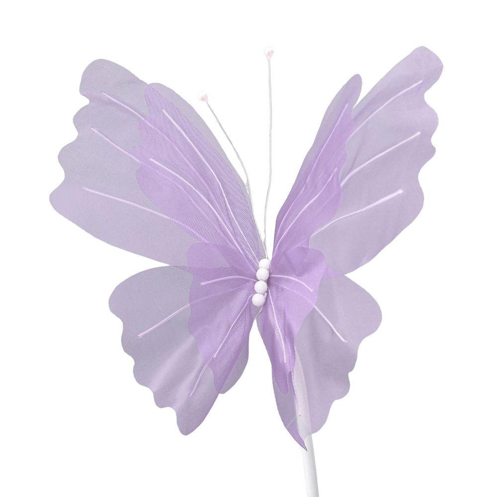 48 см Большая Имитация Бабочки Полый Дизайн 3D Эффект Подвесная Бабочка Материал: Марля Большой Размер 3D Бабочка Декор для Торгового Центра