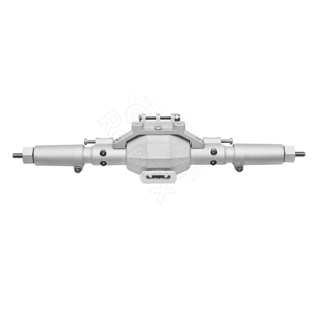 Полный передний и задний мост из алюминиевого сплава в форме ромба с ЧПУ для 1/10 RC краулера Axial SCX10 II 90046 90047