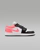 553560-025 Nike GS Air Jordan 1 Low Black White Pink Gaze