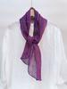 Spring and Summer Thin Linen Scarf Slender Narrow Long Breathable Neck Protection Scarf for Women Versatile Extended Scarf Accessories