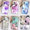 Цветной чехол с цветами орхидеи для Xiaomi Redmi Note 12 11 10 8 9 Pro 12S 11S 10S 9S Coque для Redmi 12 9C 10C 12C