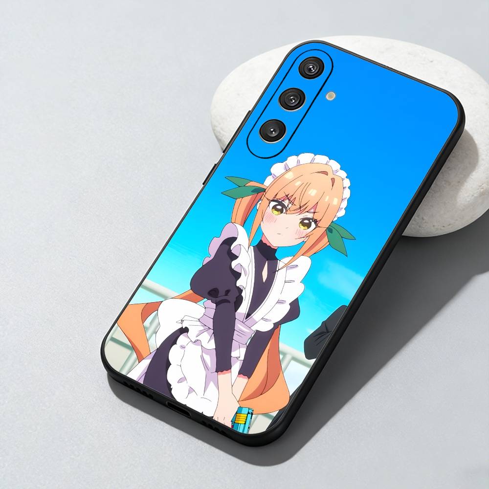 Чехол для телефона с изображением аниме The 100GF I-Inda Karane для Samsung Galaxy A73, A72, A71, A70, A52, A51 и других. Мягкий черный чехол