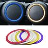 Car Steering Wheel Badge Decal Badge Trim Ring Jaguar XF X760 XE X260 F-PACE X761 E-PACE X540 R Sport Logo Trim Cover
