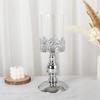 Винтажный металлический подсвечник для столба свечи металлическое основание центральные подсвечники свадебные вечеринки украшения дома