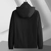 Men's Plus Size Nylon Spandex Jacket with Detachable Hood