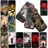 Чехол для телефона Japan Samurai Skeleton Ninja Dragon для Apple iPhone 17 16 14 15 Plus Pro Max 16E ProMax + 15Plus 15+ 16+ Чехол