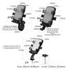Motorcycle Phone Mount for Electric, Mountain Bikes, Scooter Bikes Phone Holder