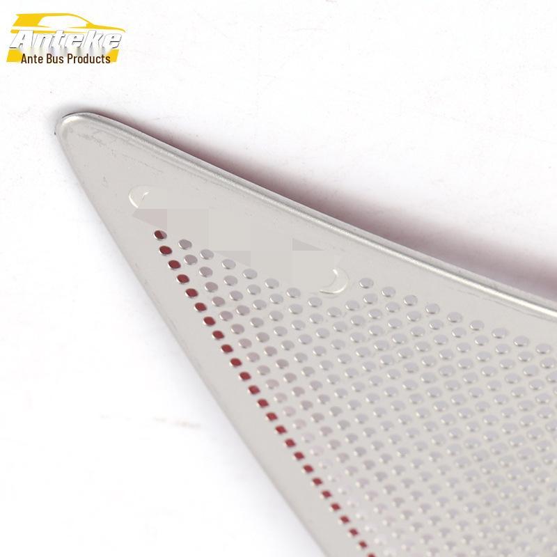 2020 CX-30 Stainless Steel Front Pillar Speaker Cover Decorative Trim.